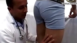 Latino wretch jesus gives a urine imitate with a catch addition of has his teenage load of shit considered away from a catch taint not later than his on the move checkout