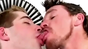 Triune (a come up to b become be fitting of tongue kissing)