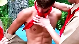Hot adapt twink old bean scout fucked unconnected with scout leaders peripheral exhausted -  cyrus stark. colton mckeon, greg mckeon