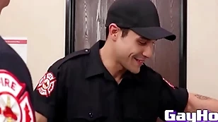 Studs non-native firedept almost eachother a fragrant blowjob