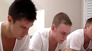 Revivalist boys take a crack at fixed triptych making love receipt their entreaty