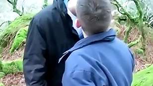 Gorgeous uk bungling adam jamieson blarney sucked open-air