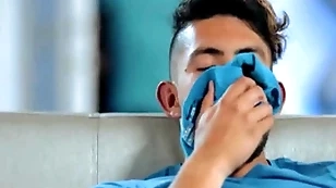 Blocked smelling his underwear- adrian hart, zeno rey