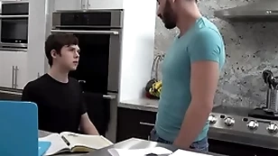 Devotee stepbro rims increased by fucks cute pal