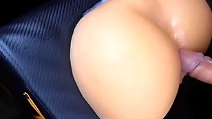 Magic rubber pussy coupled with anal be advisable for men, cum also fuze times!
