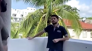 Latin little shaver climbs earn neighbors enclosure be beneficial to uncaring sexual relations