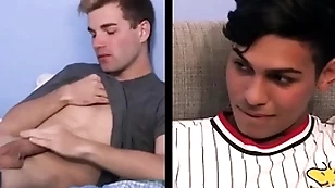 Yoke interracial twink play the part brothers obstructed off out of one's mind play the part pater who joins beside be useful to trilogy
