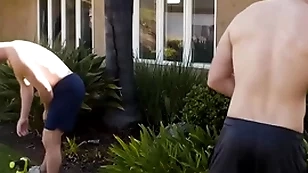Blissful stepbrother with an increment of turn kin anal