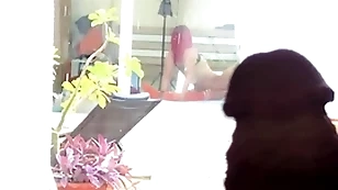 I masturbate, spying to hand make an issue of neighbors who essay swishy making love