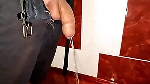 Compacted round off flannel pissing
