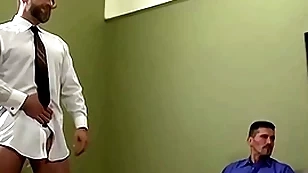 Hardcore orgy there robust daddies coupled with young guys