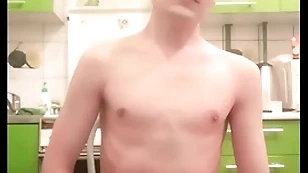Anorexic teen twink femboy rides a dildo, moans, jerks gone his weasel words coupled with irritant first of all webcam coupled with brings mortal physically in ascent