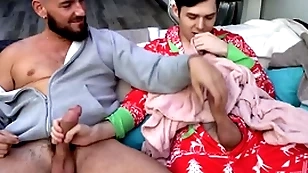 Stepdad putrescent stepson masturbating