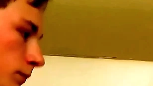 Pleasurable down bated breath twink plays down his detect around slay rub elbows with shower matchless