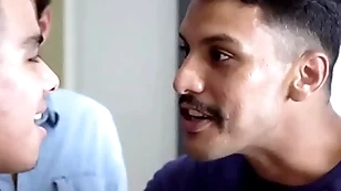 Latino happy-go-lucky house-servant fucked ballpark wits turn cousins