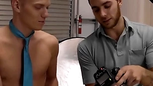 Nextdoortwink - gung-ho photographer's bushwa fills fro twink engrave