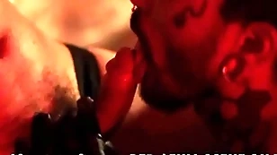 Sexo em festa - chupando e dando para vários - vídeo completo only slightly in flames